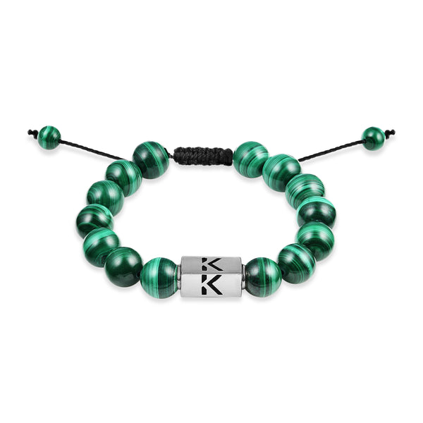 10mm Malachite Bracelet – Christian Kinne Men's Fashion
